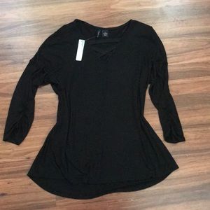 New with tags New Directions black tunic